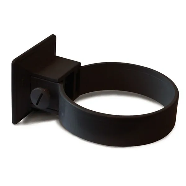 RØRKLAMMER PLAST 75MM SORT 2 S