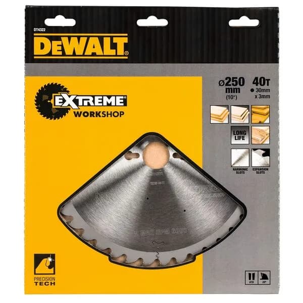 SAGBLAD 250X30X40T DT4322 DEWA