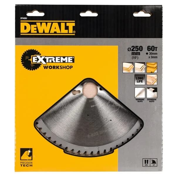 SAGBLAD 250X30X60T DT4351 DEWA