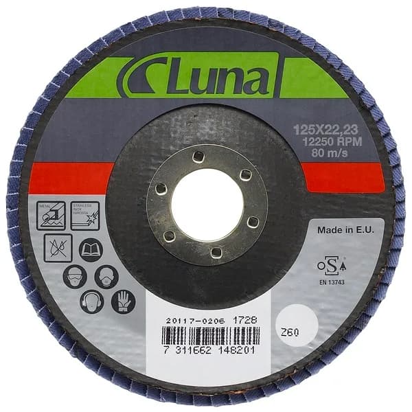 LAMELLRONDELL 125MM K80
