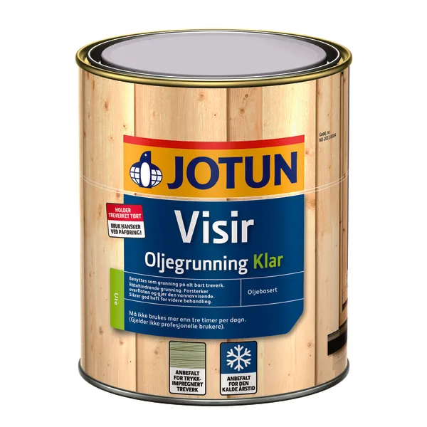 VISIR OLJEGRUNNING KLAR 1L