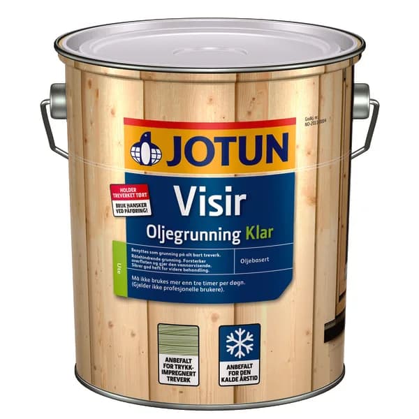 VISIR OLJEGRUNNING KLAR 3L
