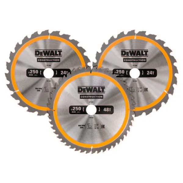 SAGBLAD SETT 3X250 DT1963 DEW