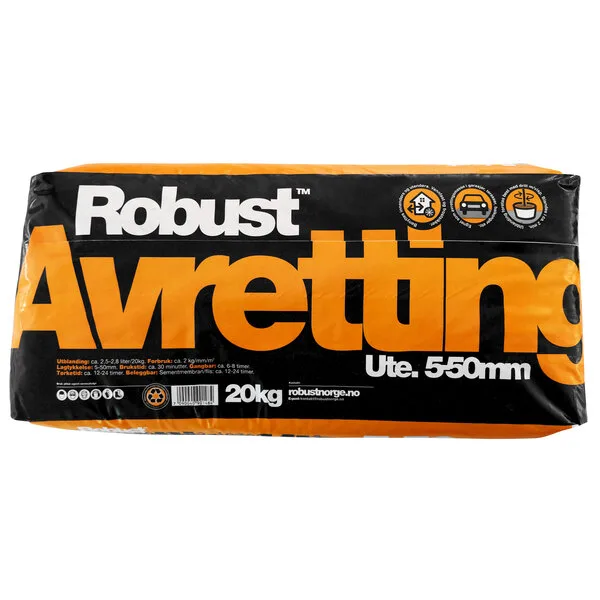 ROBUST AVRETT UTE 5-50MM 20KG