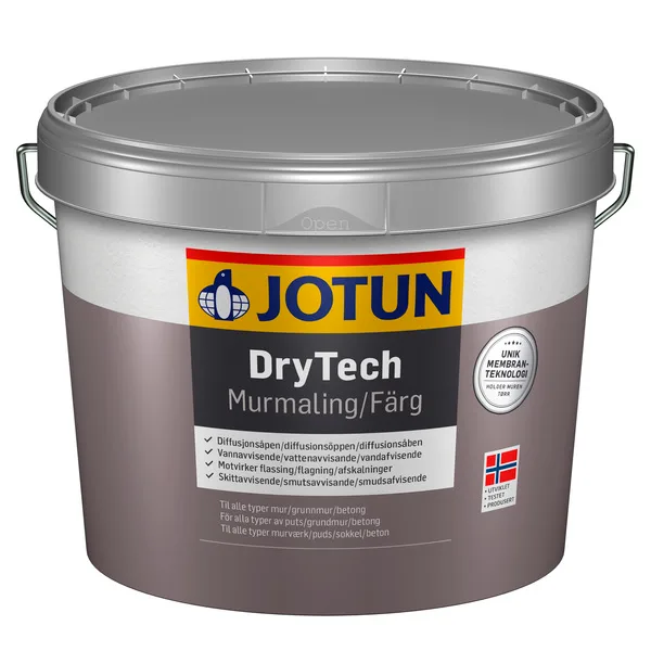 JOTUN DRYTECH MUR 001HVIT 3LTR