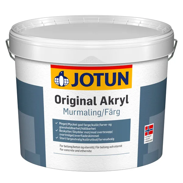 JOTUN ORIGIN AKRYL HVIT 10LTR
