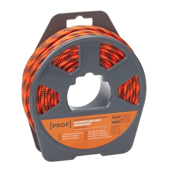 TAU PROF PP GRÅ ORANGE 5MMX30M