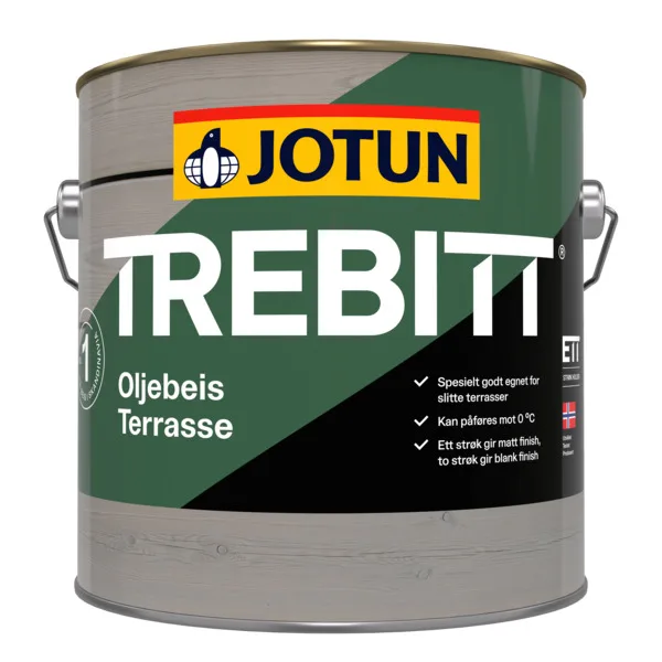 TREBITT OLJEBEIS TERR GUL 2,7L