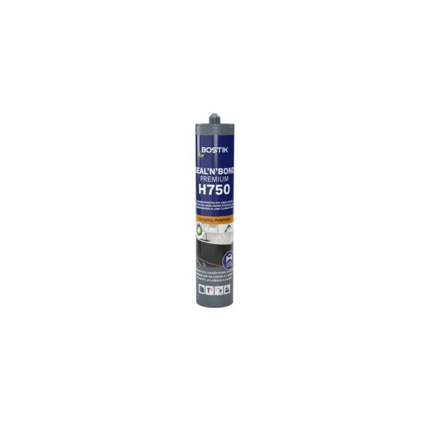 MONTERINGSLIM H750 SVART 290ML