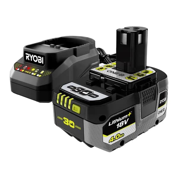 BATTERI OG LADE SETT